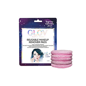 GLOV Moon Pads Holo Reusable Makeup Remover Pads, 5 gab.