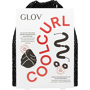 GLOV SET Инновационная плойка Cool Curl + тюрбан для волос
