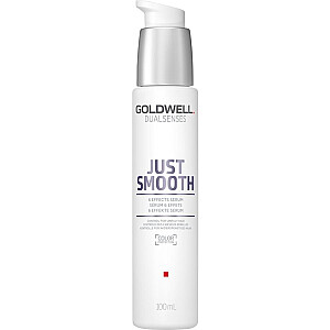 GOLDWELL Dualsenses Just Smooth 6 Effect Serum разглаживающая сыворотка для сухих и поврежденных волос 100мл