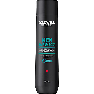 GOLDWELL Dualsenses vīriešu matu un ķermeņa šampūns 300 ml