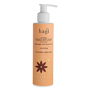 HAGI Пробиотический йогурт для тела Пряный апельсин 200мл