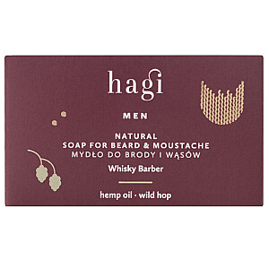 Мыло HAGI Whisky Barber для бороды и усов 100г