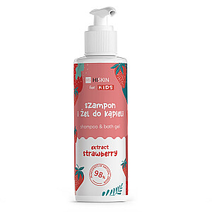 HISKIN Bērnu šampūns un vannas želeja Strawberry 280ml