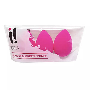 IBRA Blender Sponge Набор розовых губок, 3 шт.