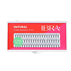 IBRA Naturals пучки накладных ресниц 0,10-13 мм