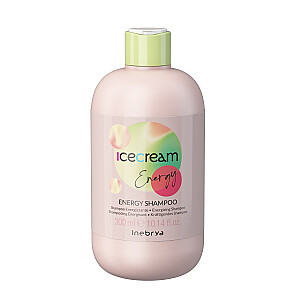INEBRYA Ice Cream Energy šampūns pret matu izkrišanu 300ml