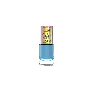 INGRID Color Shot Nail Polish nagų lakas 03 Baby Blue 7 ml