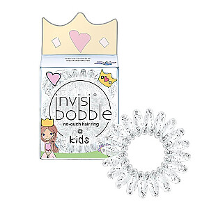 INVISIBOBBLE Kids Princess Sparkle caurspīdīgas matu saites 3 gab.