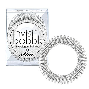INVISIBOBBLE Элегантное кольцо для волос Тонкие резинки для волос Chrome Sweet Chrome 3 шт.
