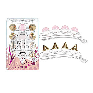 InVISIBOBBLE Waver Urban Safari Wildlife Nightlife matu sprādzes 3 gab.