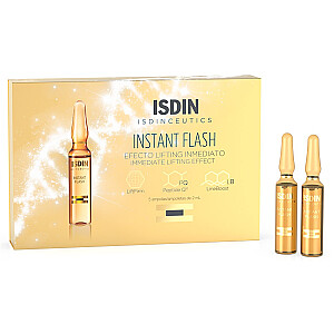 ISDIN Instant Flash stangrinamasis veido serumas 5x2ml