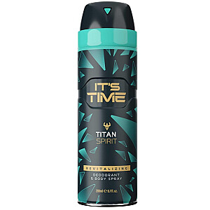 IT&#39;S TIME vīriešu dezodorants sprejs Titan Spirit 200ml