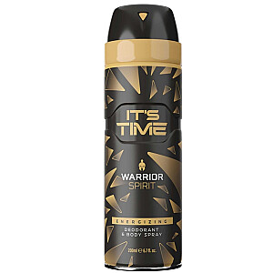 Vīriešu izsmidzināmais dezodorants IT&#39;S TIME Warrior Spirit 200ml