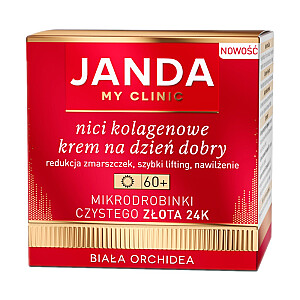 JANDA Collagen Threads Good Morning Cream 60+ с микрочастицами чистого золота 24К Белая Орхидея 50мл