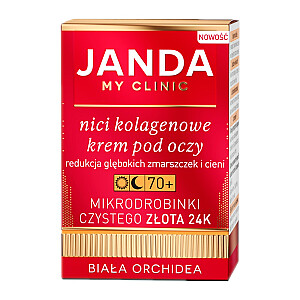 JANDA Collagen Nici крем для глаз 70+ с микрочастицами чистого золота 24К Белая Орхидея 15мл