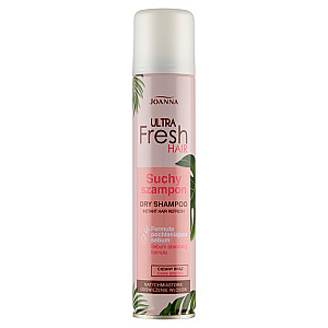 JOANNA Dry Shampoo Ultra Fresh Hair Шампунь для сухих волос с мгновенным освежающим эффектом Коричневый 200мл