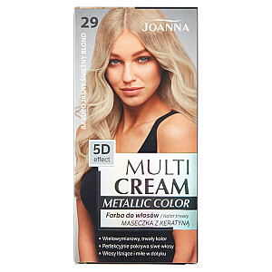 Краска для волос JOANNA Multi Cream Metallic Color 5D Effect 29 Ļoti viegla sniega blondīne