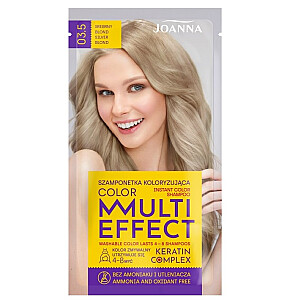 JOANNA Multi Effect Keratin Complex Color Instant Color Shampoo krāsojošs šampūns 03.5 Silver Blonde 35g
