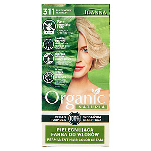 JOANNA Naturia Organic kopjoša matu krāsa bez amonjaka un PPD 311 Platinum. 