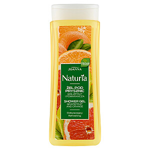 JOANNA Naturia atsvaidzinoša dušas želeja ar greipfrūtu un apelsīnu 300 ml