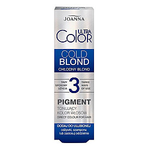 JOANNA Ultra Color Color Blond тонирующий пигмент для волос Cool Blond 3 100мл