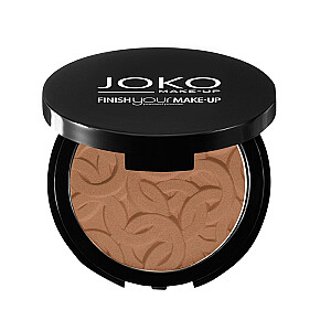 Presētais pūderis JOKO Finish Your Make-Up pulveris prasowany 15 Rich Tan 8 g