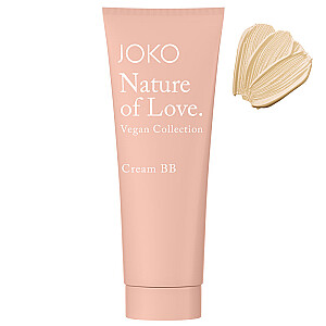 JOKO Nature of Love Vegan Collection Cream BB krēms, kas izlīdzina ādas toni 01, 29 ml