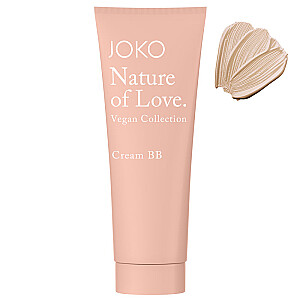 JOKO Nature of Love Vegan Collection Cream BB krēms, kas izlīdzina ādas toni 02, 29 ml