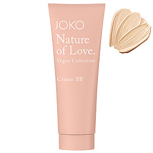 JOKO Nature of Love Vegan Collection Cream BB krēms, kas izlīdzina ādas toni 04, 29 ml