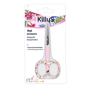 KILLYS Floralove Nagų žirklės Floral Nail Scissors 