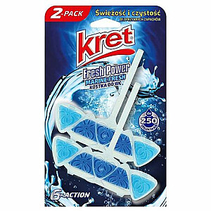 Tualeto kabykla KRET Marine Fresh 2x40g