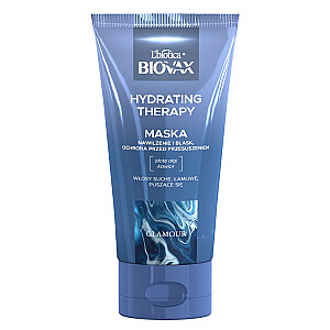 L&#39;BIOTICA Biovax Glamour Hydrating Therapy mitrinoša matu maska 150ml