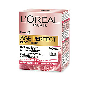 L&#39;OREAL Age Perfect Golden Age 60+ Rose krēms pret nokarāšanu, balinošs nobriedušai ādai 15 ml