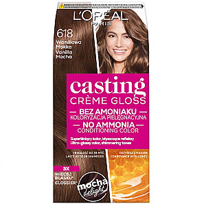 Краска для волос L&#39;OREAL Casting Creme Gloss 618 Ванильный мокко