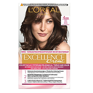 Краска для волос L&#39;OREAL Excellence Creme 4 Коричневый