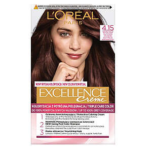 Краска для волос L’OREAL Excellence Creme 4.15 Морозный коричневый