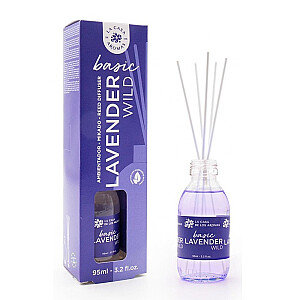 THE HOUSE OF AROMAS Basic vīraka kociņi Lavanda 95ml