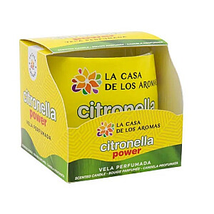 LA CASA DE LOS AROMAS svece Citronella ar citronzāles smaržu 100g
