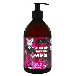 LAQ Sensual dušas želeja Magnolia and Pink Pepper Valentine&#39;s Day Edition ar nevainīga flirta smaržu 500ml