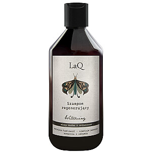 LAQ Шампунь питательный и регенерирующий с витаминами 300мл