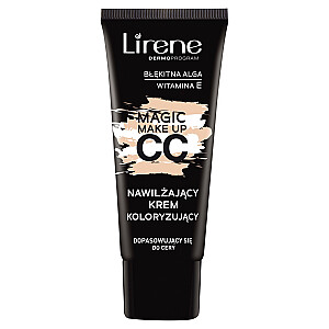 LIRENE Magic Make Up CC drėkinamasis kreminės spalvos 30ml