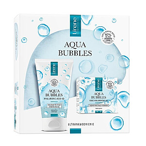LIRENE SET Aqua Bubbles увлажняющий крем 50мл + очищающий гель 150мл