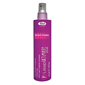 LISAP Ultimate Straight Spray Plus matu atjaunojošs sprejs 125 ml