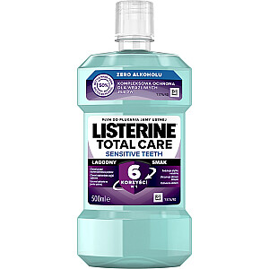 LISTERINE Total Care Sensitive mutes skalojamais līdzeklis 500 ml