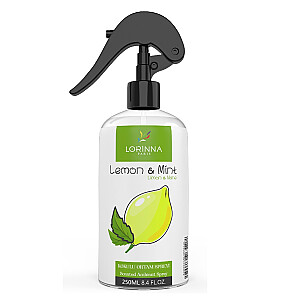 LORINNA Scented Room Spray ароматический спрей для дома Лимон и Мята 250мл