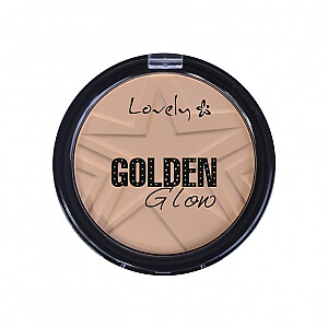 LOVELY Golden Glow натуральная гипоаллергенная пудра 3 15г