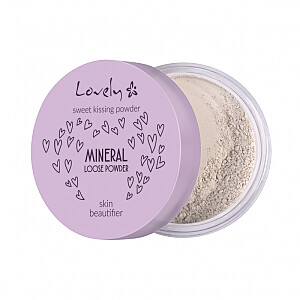LOVELY Sweet Kissing Powder Mineral Loose Powder Skin Beautifier прозрачный, матирующий минеральный фиксатор для лица 5,5 г