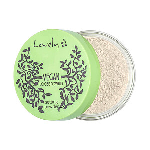 LOVELY Vegan Loose Powder прозрачная пудра для лица 