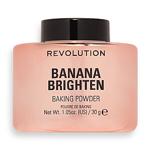 MAKEUP REVOLUTION Banana Brighten Loose Powder, Brightening Loose Powder, 30g