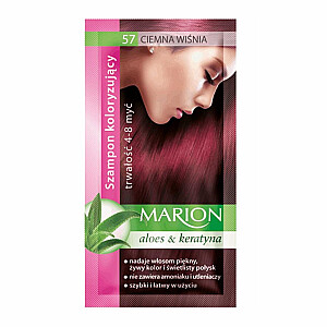 MARION Šampūns-krāsa 4-8 mazgāšanas reizēm 57 Dark Cherry 40ml